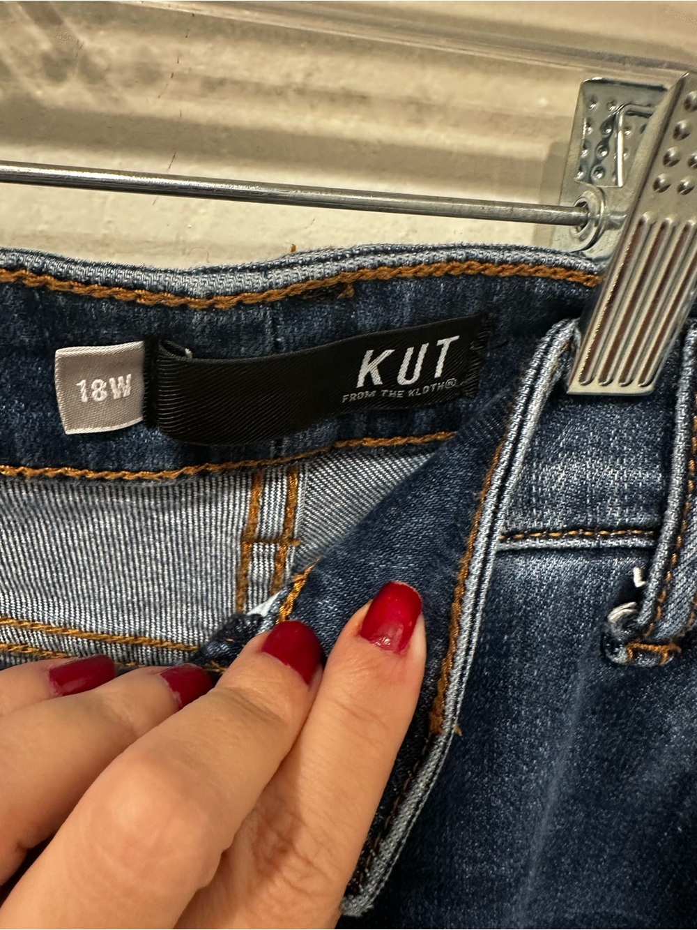 Kut from the Kloth Dark Indigo Skinny Jeans - Picture 2 of 4